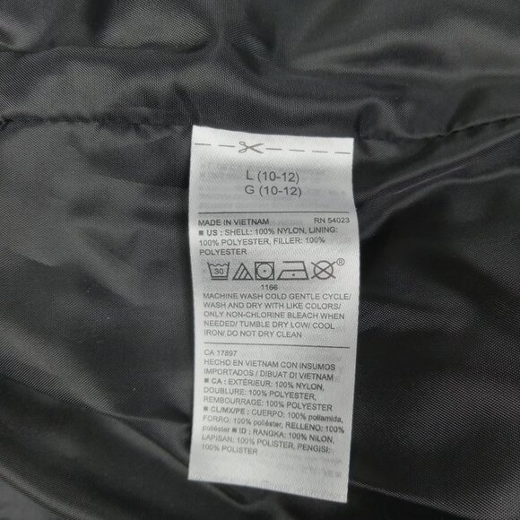 Old Navy Kids Hooded Puffer Coat Size L (10-12) NWT - Picture 7 of 7